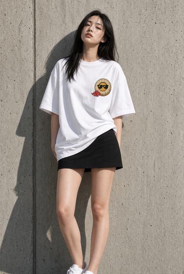 White Her Front